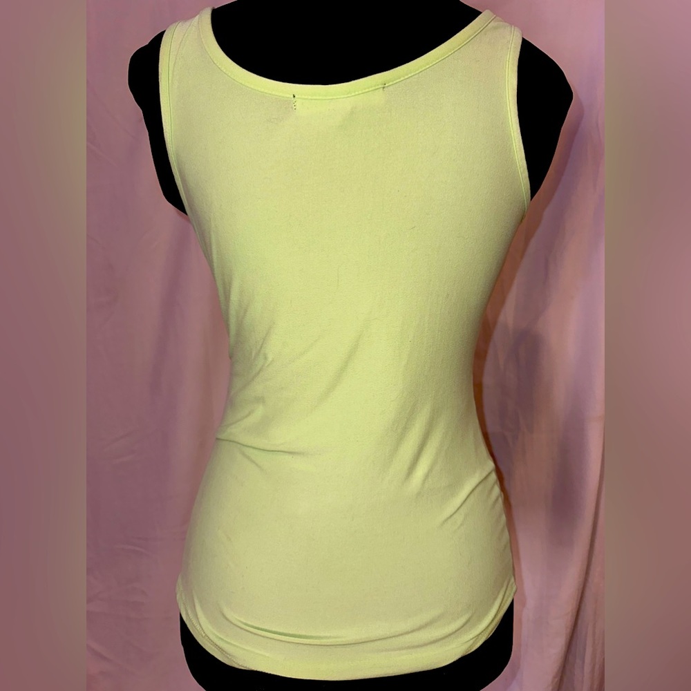 Basic Light Green Tank Top - Picture 3 of 3